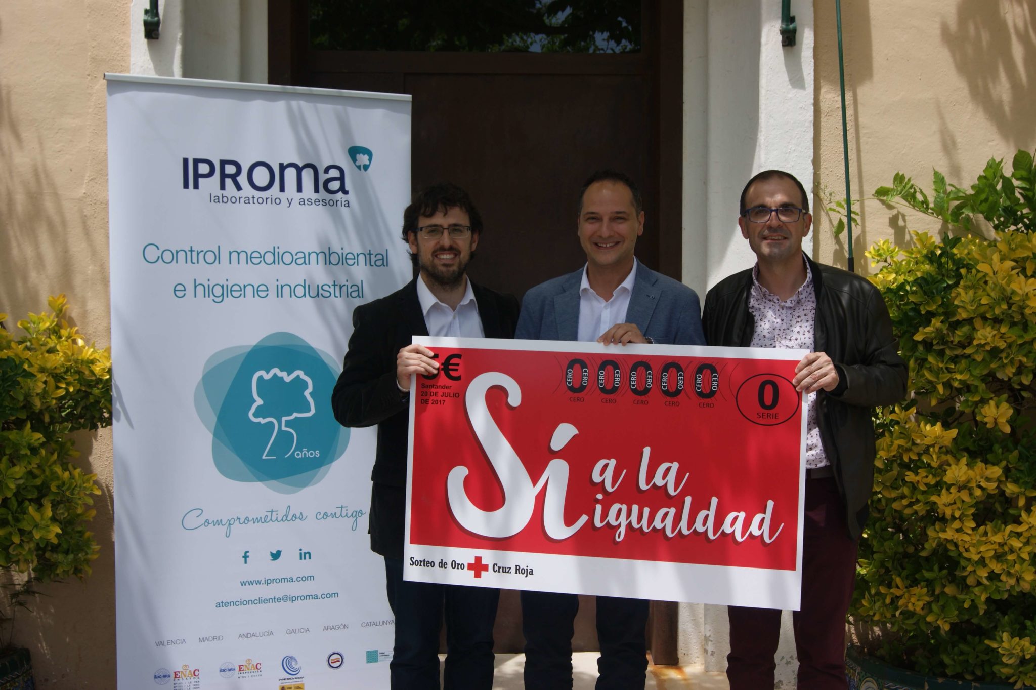 IPROMA colabora con el Sorteo del Oro de Cruz Roja